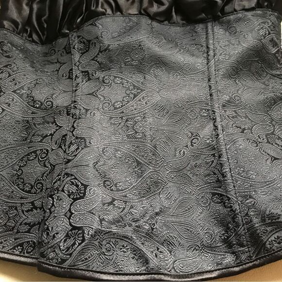 Jacquard Tight-fitting Bustier (S) - Picture 8 of 9